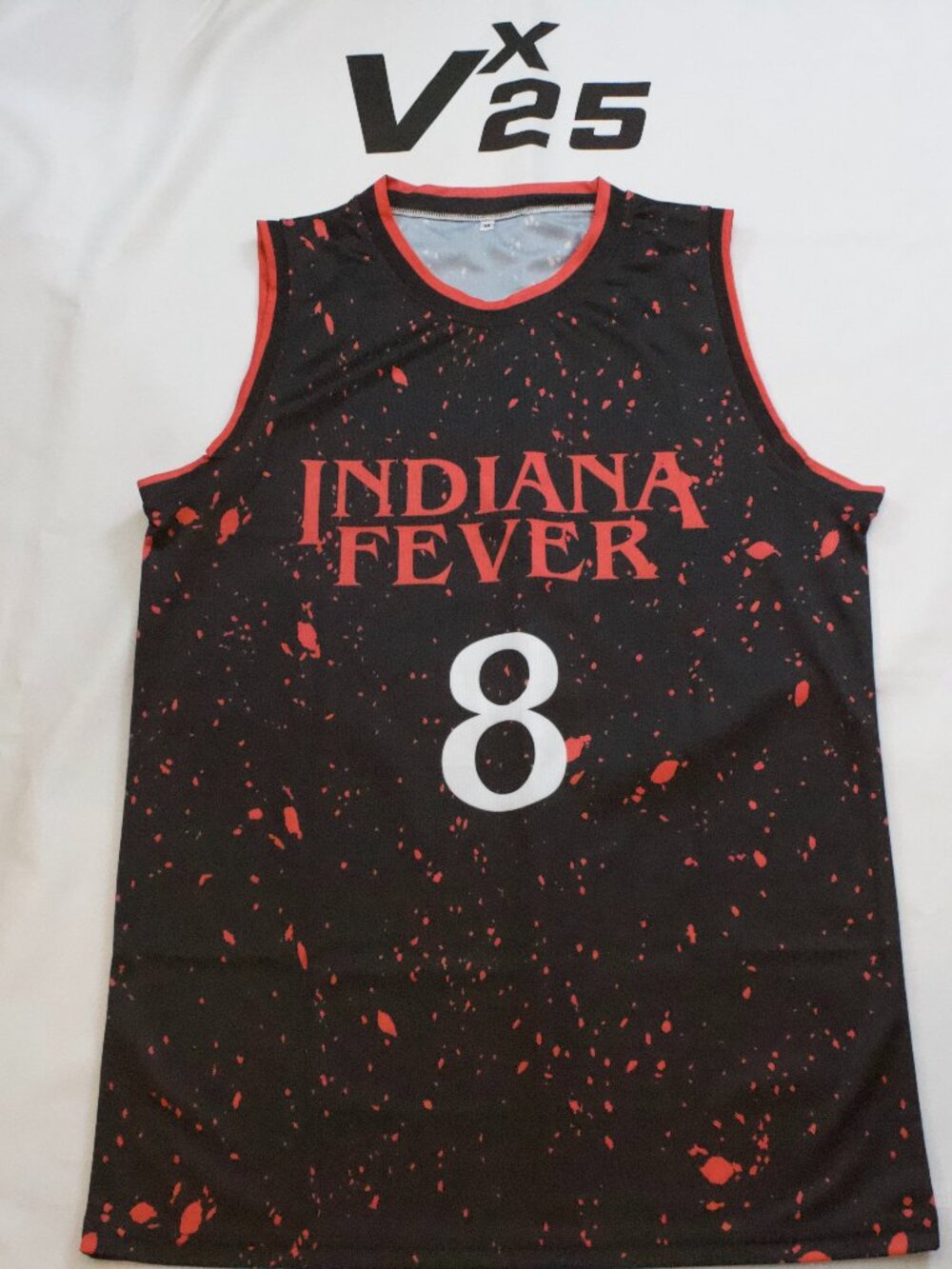 NEW Men's Fever Sophie Cunningham Black and Red Alternate Jersey Size Medium